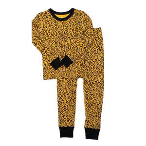 Mightly Girls Cheetah 2-piece Pajamas size: 2-5T